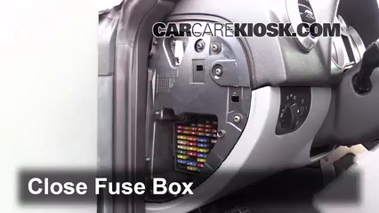 Interior Fuse Box Location: 2000-2006 Audi TT Quattro - 2004 Audi TT